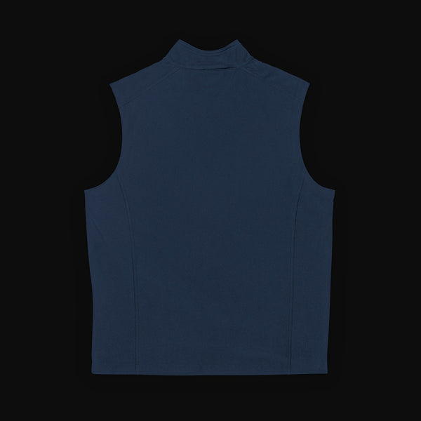 Men's Soft Shell Vest with DNA Logo - Lightweight Black Workwear