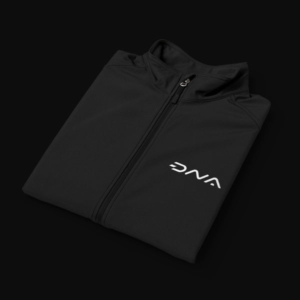 Men's Soft Shell Vest with DNA Logo - Lightweight Black Workwear