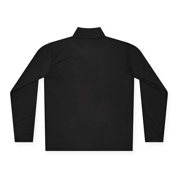 Quarter-Zip Pullover — Minimalist Small Logo Performance Jacket