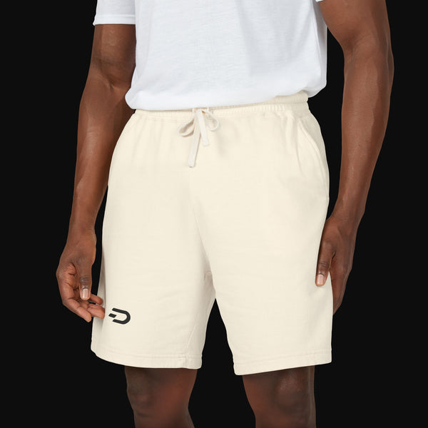 Fleece Sweat Shorts — Lightweight Garment-Dyed Lounge Shorts